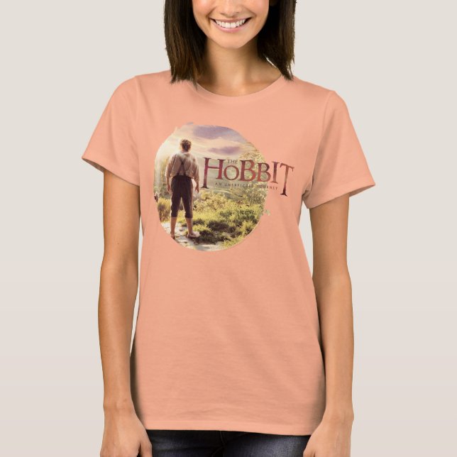Das Hobbit-Logo mit BILBO BAGGINS™ Back T-Shirt (Vorderseite)