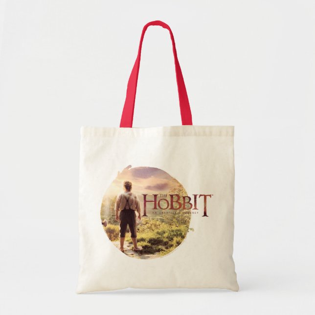 Das Hobbit-Logo mit BILBO BAGGINS™ Back Tragetasche (Vorne)