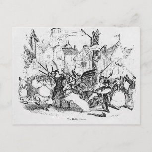 Das Hobby-Pferd Postkarte