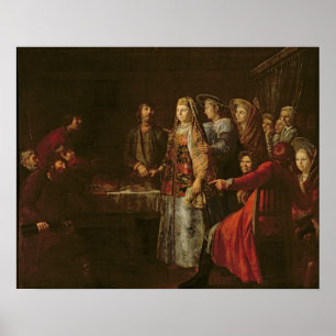 Das Hochzeitabkommen von 1777 Poster