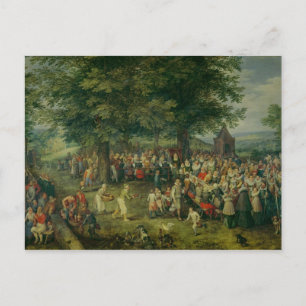 Das Hochzeitsbankett Postkarte