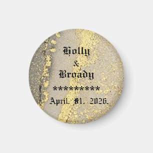 Das Hochzeitsmagazin des Goldenen Tages Magnet