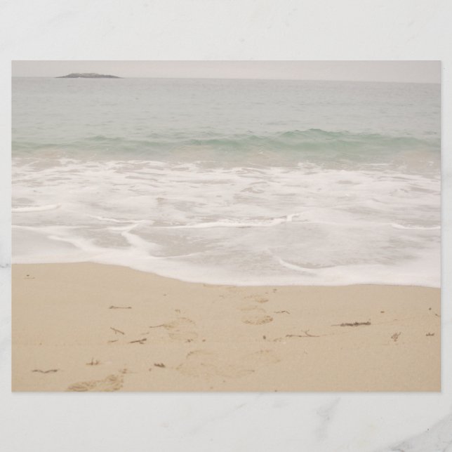 Das Hochzeitsprogramm für Strand deckt nur Sandy B (Vorderseite)