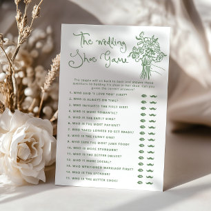 Das Hochzeitsschuhspiel Off the Market Brautspiel