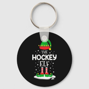 Das Hockey-Elfen-Weihnachts-Familien-Matching-Outf Schlüsselanhänger