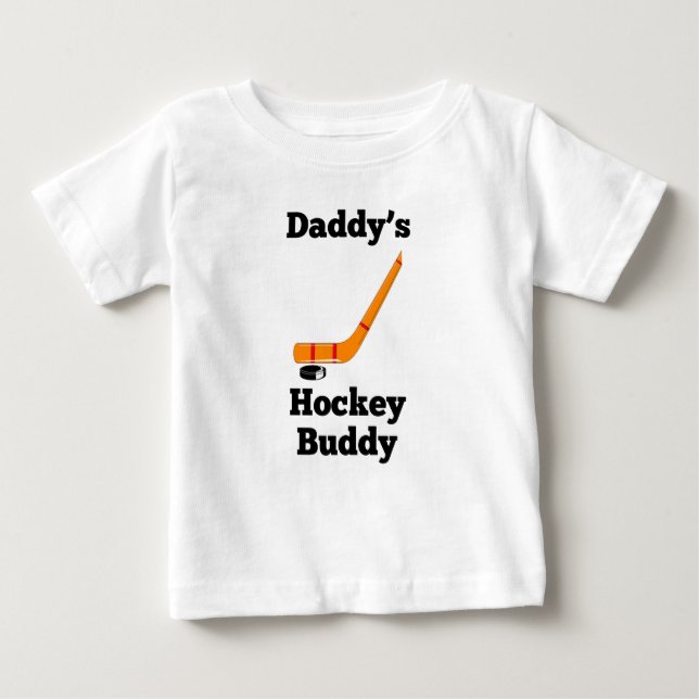 Das Hockey-Freund des Vatis Baby T-shirt (Vorderseite)