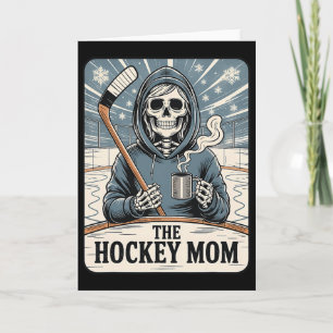Das Hockey-Mama-Lustige-Design  Karte