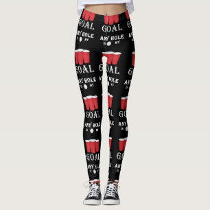 Das Hole ist mein Bierpong Leggings
