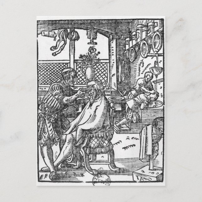 Das Holz Postkarte (Vorderseite)