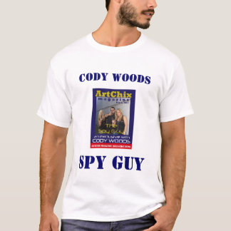 DAS HOLZ-T-SHIRT DES SPIONS-TYP-CODY T-Shirt
