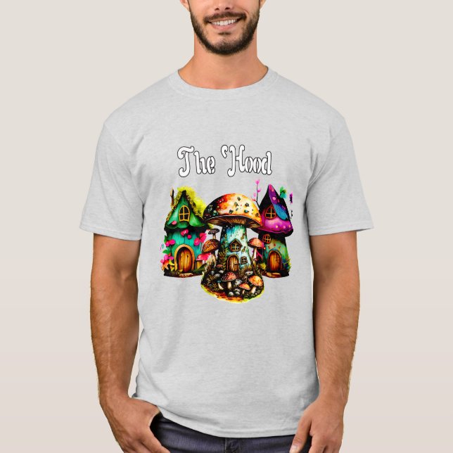 Das Hood - Fantasy Mushroom Feeling T-Shirt (Vorderseite)