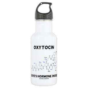 Das Hormon-Innere der Oxytocin-Liebe (Chemie) Trinkflasche