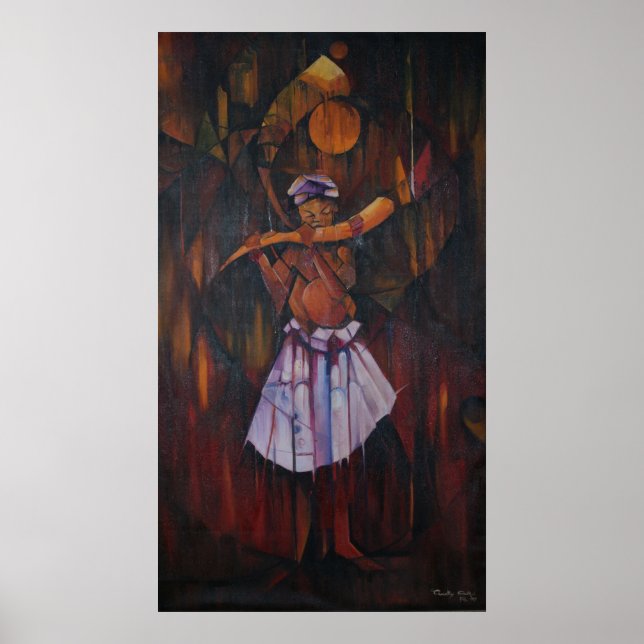 Das Horn der Canvas Print Poster (Vorne)