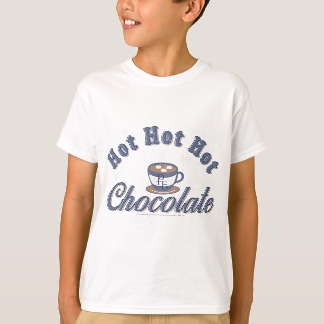 Das Hot-Chocolate-Logo des Polar Express T-Shirt (Vorderseite)