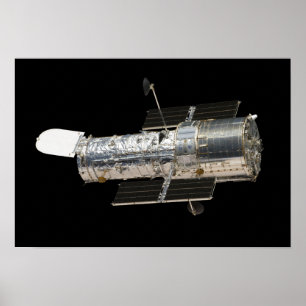 Das Hubble-Weltraumteleskop Poster