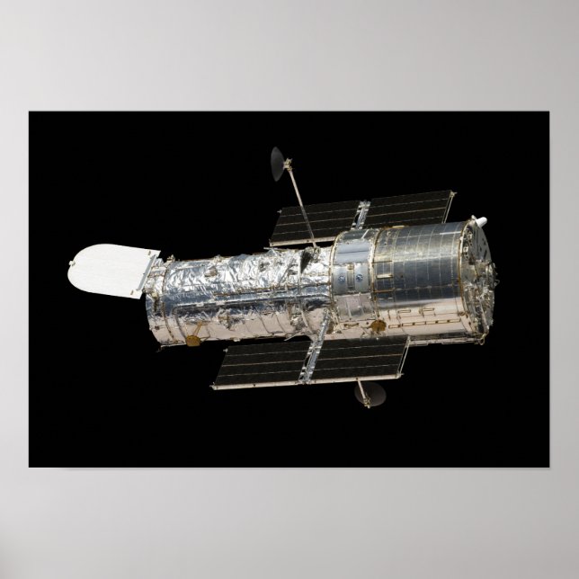 Das Hubble-Weltraumteleskop Poster (Vorne)