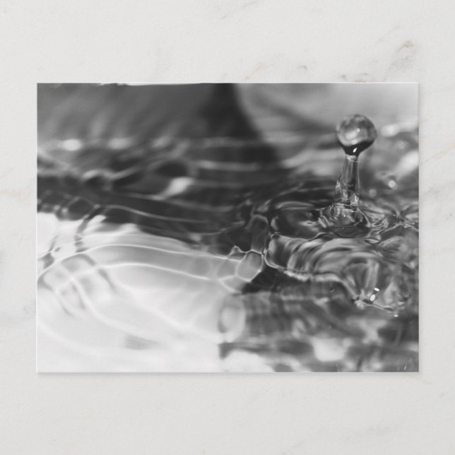 Das hübsche Wasser Postkarte (Vorderseite)