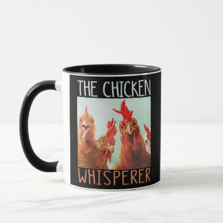 Das Hühnerflüstern Funny Chicken Lover Geflügel Tasse