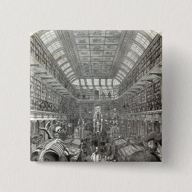 Das Hunterian Museum Button (Vorderseite)