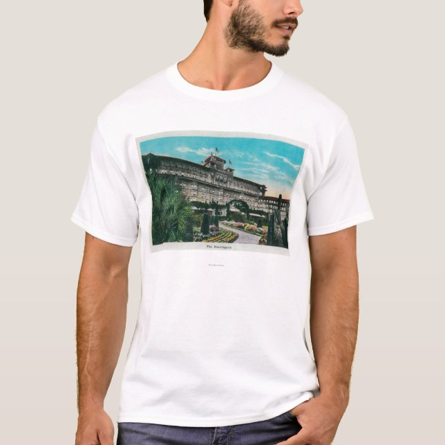 Das Huntington-Hotel und das GroundsPasadena, CA T-Shirt (Vorderseite)