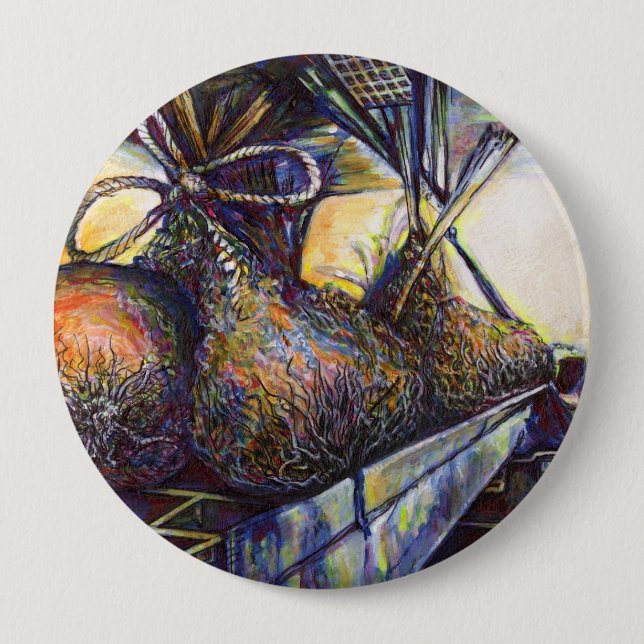 Das Hurling-Schicksal des Lebens Button (Vorderseite)