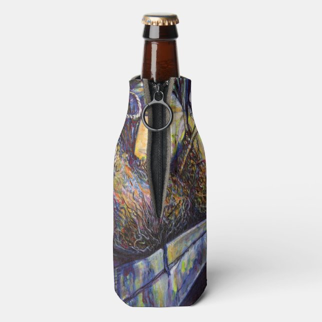 Das Hurling-Schicksal des Lebens Flaschenkühler (Flasche Rückseite)