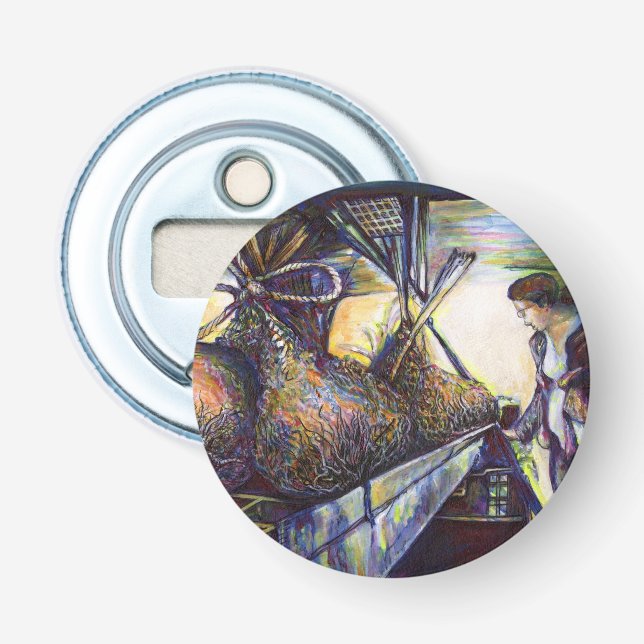 Das Hurling-Schicksal des Lebens Flaschenöffner (Vorderseite)