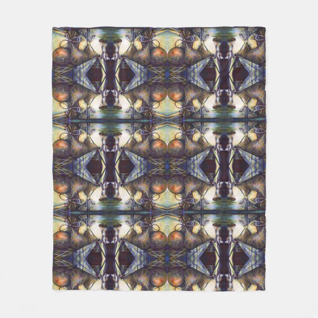 Das Hurling-Schicksal des Lebens Fleecedecke (Vorderseite)