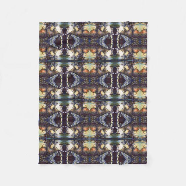 Das Hurling-Schicksal des Lebens Fleecedecke (Vorderseite)