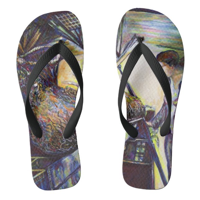 Das Hurling-Schicksal des Lebens Flip Flops (Fußbett)