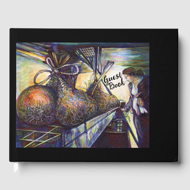 Das Hurling-Schicksal des Lebens Gästebuch (Vorderseite)