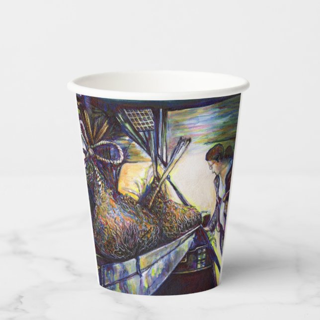 Das Hurling-Schicksal des Lebens Pappbecher (Vorderseite)