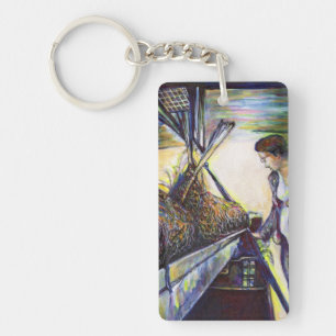 Das Hurling-Schicksal des Lebens Schlüsselanhänger