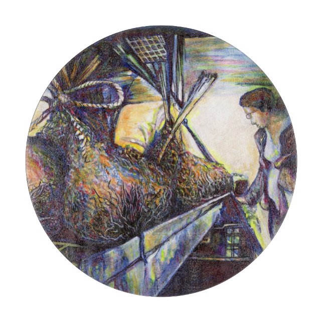 Das Hurling-Schicksal des Lebens Schneidebrett (Vorderseite)