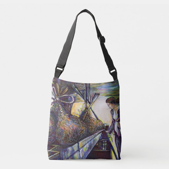 Das Hurling-Schicksal des Lebens Tragetaschen Mit Langen Trägern (Vorderseite)