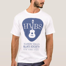 Das HVBS der Männer weißes großes Logo-Shirt