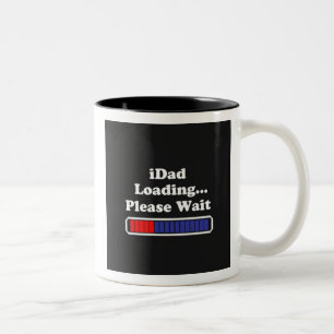 das iDad, das bitte lädt, warten Zwei-Ton Tasse