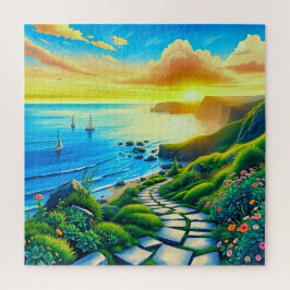 Das idyllische Meer Puzzle