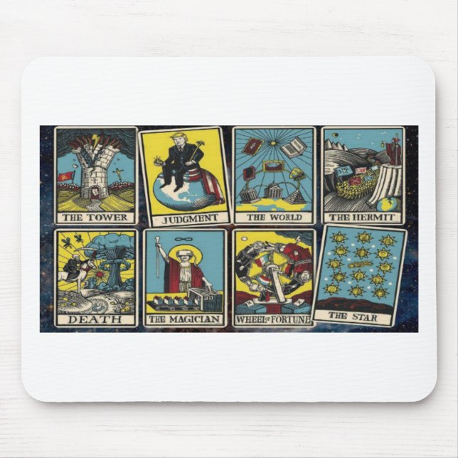 DAS ILLUMINATI KARTENSPIEL MOUSEPAD (Vorne)