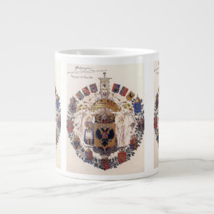 Das imperiale Russland - Wappen Jumbo-Tasse