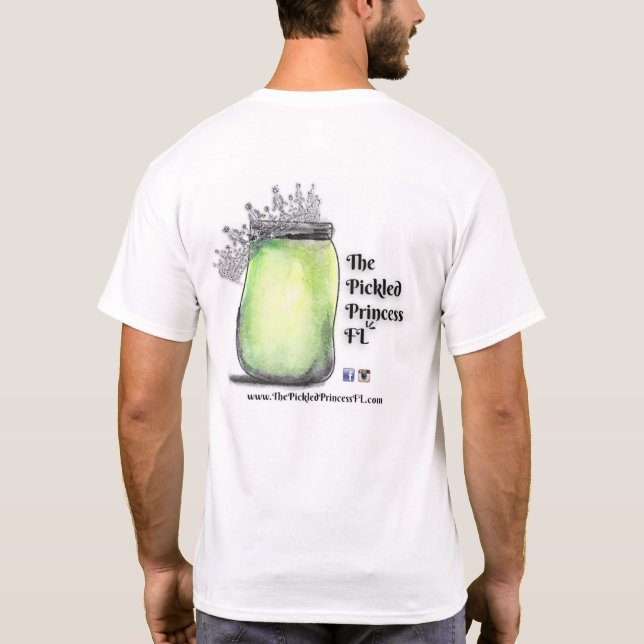 Das in Essig eingelegte Prinzessinfl T-Shirt (Rückseite)