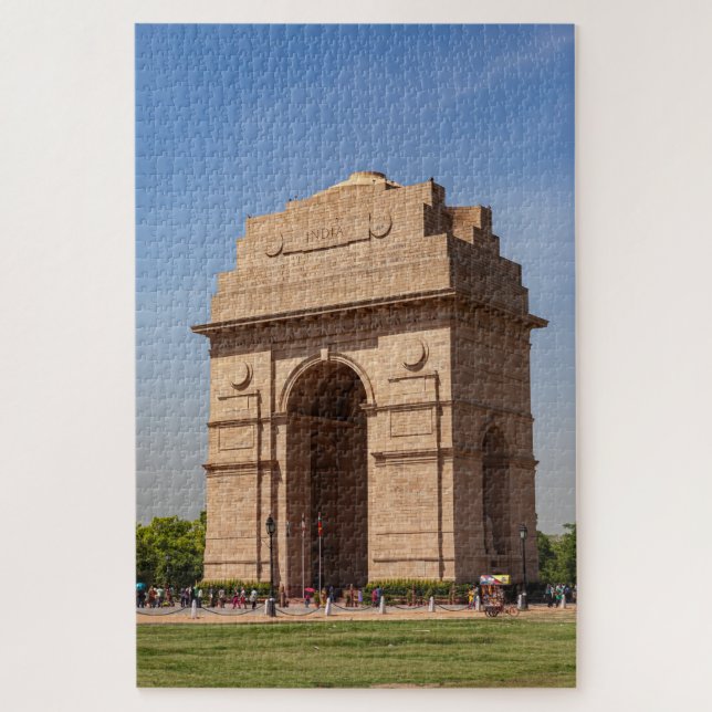 Das India Gate in Neu Delhi  Puzzle (Vertikal)