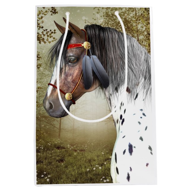 Das indische Pony Mittlere Geschenktüte (Vorderseite)