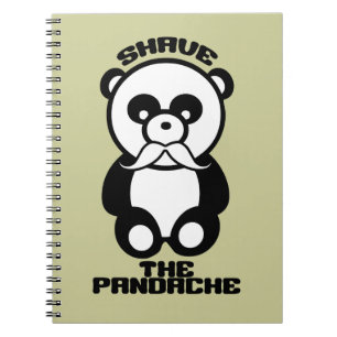 Das individuelle Farbheft Pandache Notizblock
