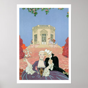 Das Indolents, Illustration für 'Partys Galantes Poster