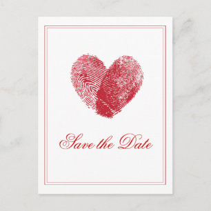 Das Ineinander greifen nimmt Save the Date von Ankündigungspostkarte