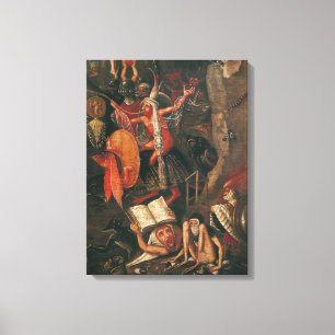 Das Inferno Leinwanddruck