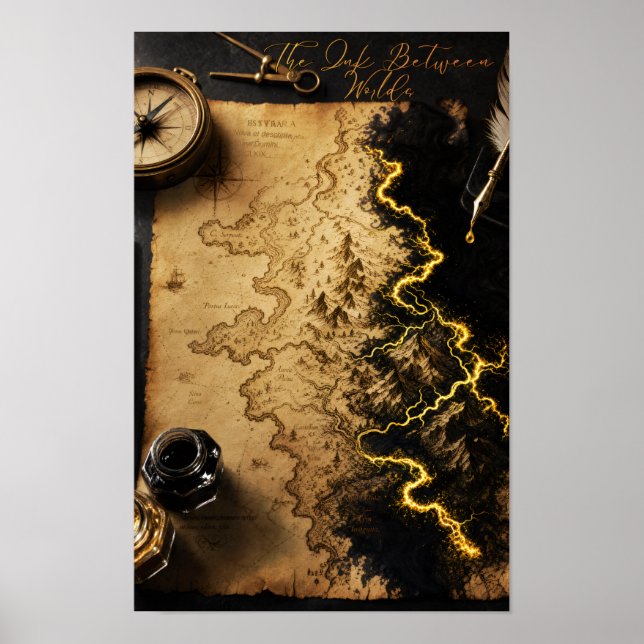 Das Ink Between Worlds Limited Edition Poster (Vorne)