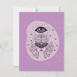 Das innere Auge erwachen Postkarte