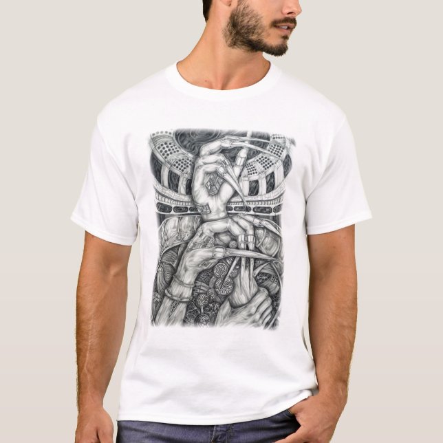 das Innere des Ostereies T-Shirt (Vorderseite)